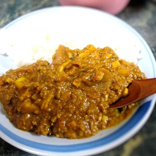 長芋とエリンギの和風カレー